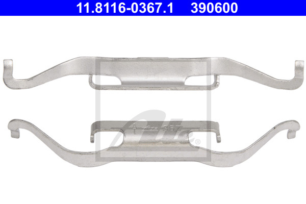 Arc etrier frana # Vw Eurovan 2003 2004 2005 2006 2007 2008 2009 # 11 8116 0367 1 # ATE