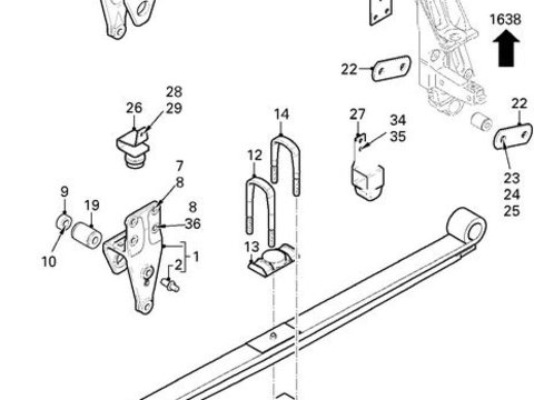 ARC FATA DAF CF 8X4- NOU- TVA INCLUS