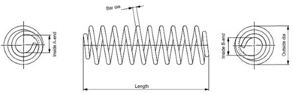 Arc spiral BMW 3 E90 MONROE SP3429