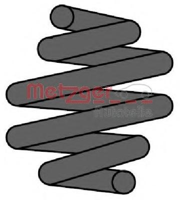 Arc spiral Citroen C1 (PM_, PN_), PEUGEOT 107, TOYOTA AYGO (WNB1_, KGB1_) - METZGER 2241788