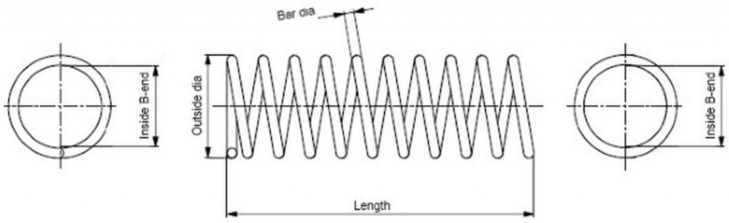 Arc spiral HYUNDAI LANTRA I J-1 MONROE SP0331