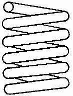 Arc spiral MERCEDES-BENZ G-CLASS (W460), MERCEDES-