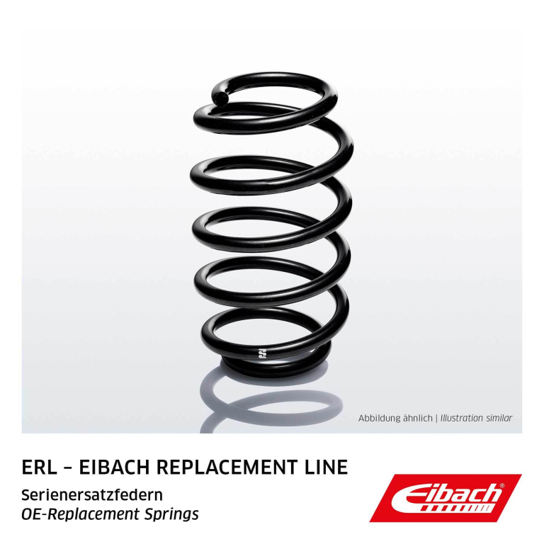 Arc spiral ~ punte fata Audi A3 2003 2004 2005 2006 2007 2008 2009 2010 2011 2012 ~ R10284 ~ EIBACH