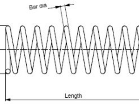 Arc spiral puntea spate (MONSP2523 MONROE) HYUNDAI