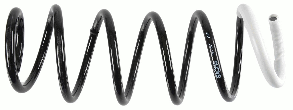 Arc spiral SACHS 993 051 pentru PEUGEOT 207 CC (WD