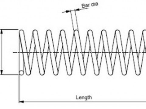 Arc spiral VOLVO 850 combi LW MONROE SP0324 PieseDeTop