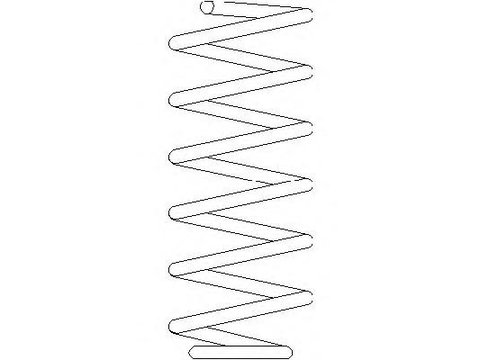 Arc spiral VW PASSAT (3A2, 35I), VW PASSAT Variant (3A5, 35I), VW GOLF Mk III (1H1) - TOPRAN 109 528