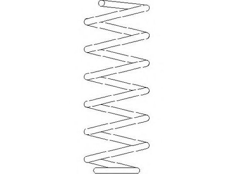 Arc spiral VW PASSAT (3A2, 35I), VW PASSAT Variant (3A5, 35I), VW GOLF Mk III (1H1) - TOPRAN 109 529