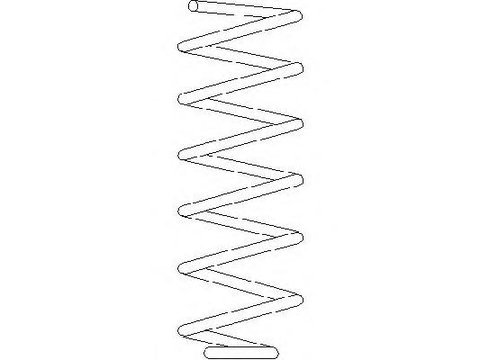 Arc spiral VW POLO (86C, 80), VW POLO cupe (86C, 80), VW CARIBE I (17) - TOPRAN 102 603