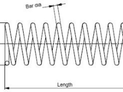 Arc spirala SP3611 MONROE pentru Daewoo Rezzo Daewoo Tacuma Chevrolet Rezzo Chevrolet Tacuma