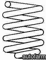 Arc suspensie spiral SKODA OCTAVIA Combi (1U5) SACHS 997 457