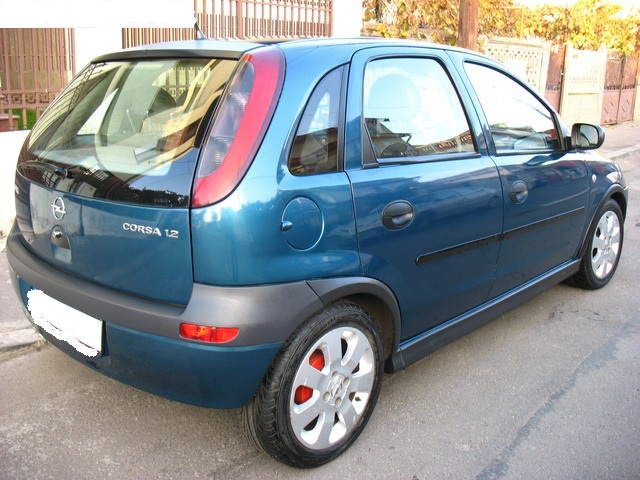 Aripa dreapta fata Opel Corsa C culoare albastru inchis