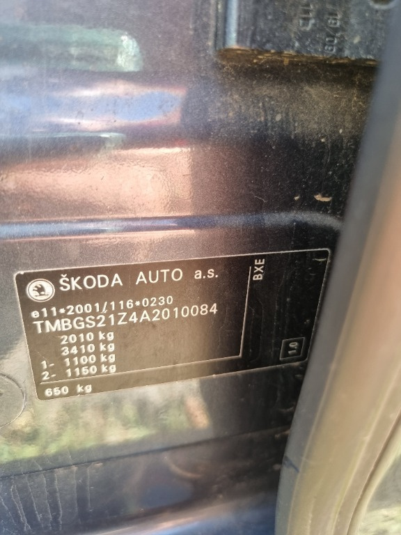 Aripa dreapta spate Skoda Octavia 2 2010