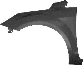 Aripa # fata dreapta Ford Focus 2004 2005 2006 2007 2008 2009 2010 2011 2012 # 1866656 # VAN WEZEL