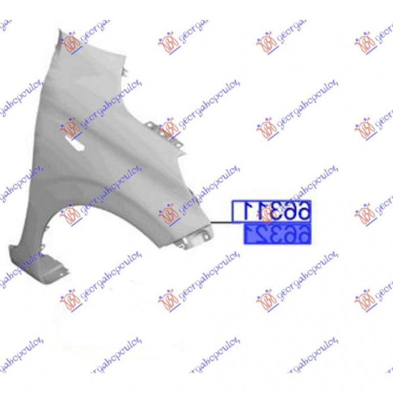 ARIPA FATA pentru HYUNDAI I10 1999 , 66311-K7000