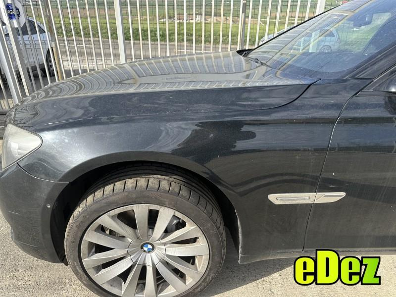 Aripa fata stanga culoare black sapphire metallic (475) BMW Seria 7 (2008-2015) [F01, F02]