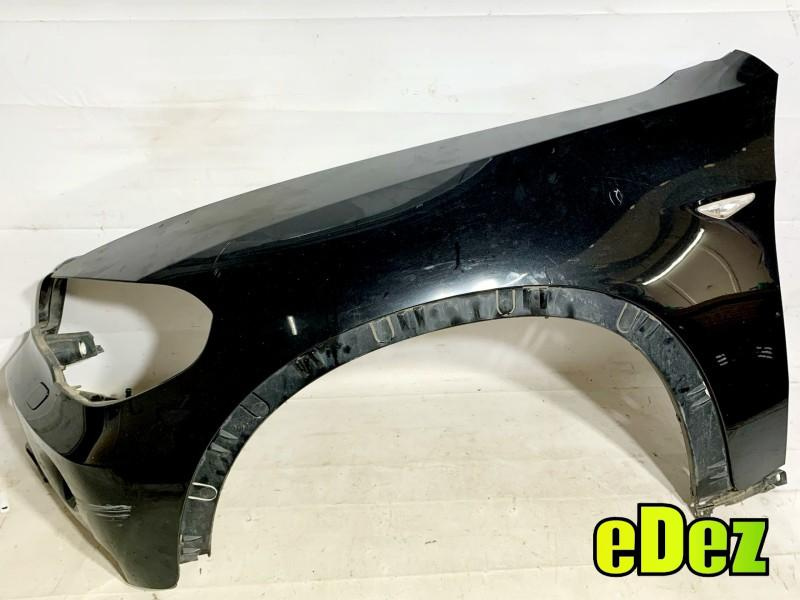 Aripa fata stanga culoare black sapphire metallic (475) BMW X5 (2007-2013) [E70]