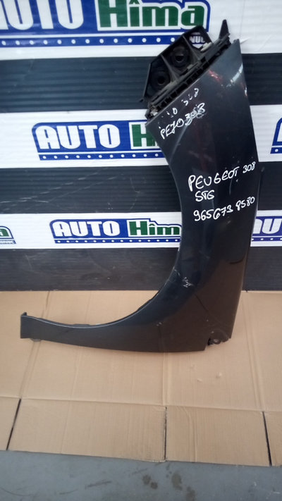 Aripa fata stanga gri inchisa PEUGEOT 308 2007-Pre