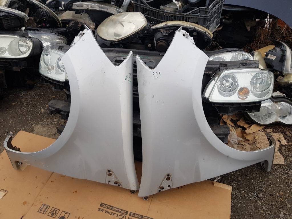 Aripa fata stanga Renault CLIO 3 Gri Original