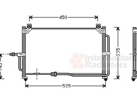 Aripa FORD TRANSIT bus E VAN WEZEL 1896155