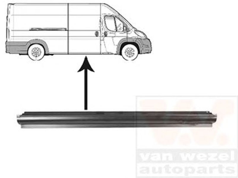 Aripa spate CITROEN JUMPER bus VAN WEZEL 1651110