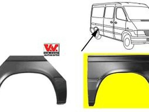 Aripa spate MERCEDES-BENZ SPRINTER 3-t bus 903 VAN WEZEL 3075147