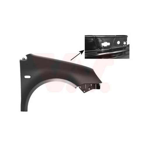Aripa Vw Polo (9n) Van Wezel 5827656 parte montare : dreapta, fata