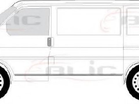 Aripa VW TRANSPORTER / CARAVELLE Mk IV bus (70XB, 70XC, 7DB, 7DW, 7DK (1990 - 2003) BLIC 6504-03-9558573P