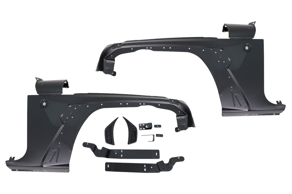 Aripi Fata compatibil cu Jeep Wrangler Rubicon JK (2007-2017) JL 2018+ Look JEEP WRANGLER III SUV (JK) (2007-2017)