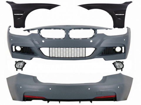 Aripi Laterale si Proiectoare Ceata M-Technik Design Tuning BMW Seria 3 6 (F3x) 2011 2012 2013 2014 2015 2016 COCBBMF30MTFFFL