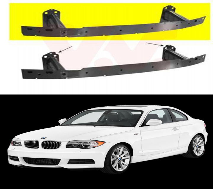 Armatura bara fata Aftermarket NOU BMW Seria 1 E81/E82/E87/E88 (facelift) 2007 2008 2009 2010 2011 2012 0628560 30-113-098