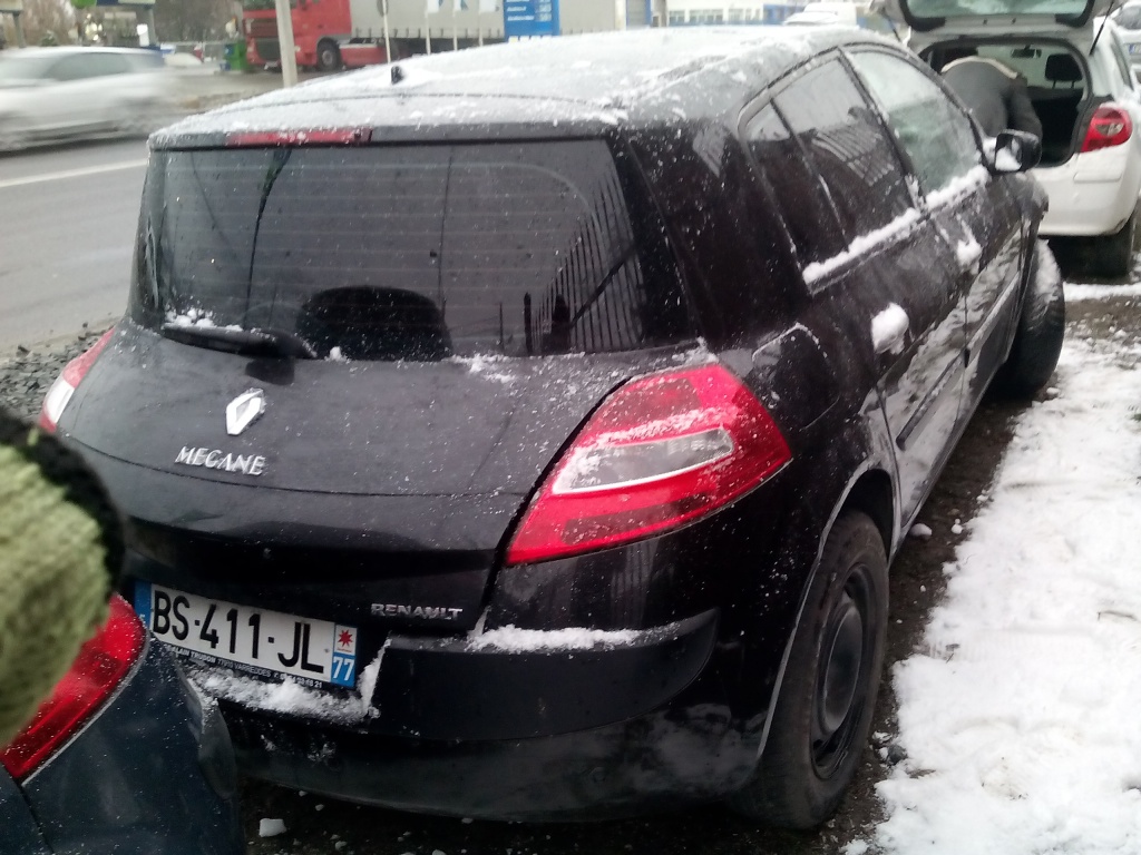 Armatura bara spate Renault Megane 2008 hatchback 1.9 dci