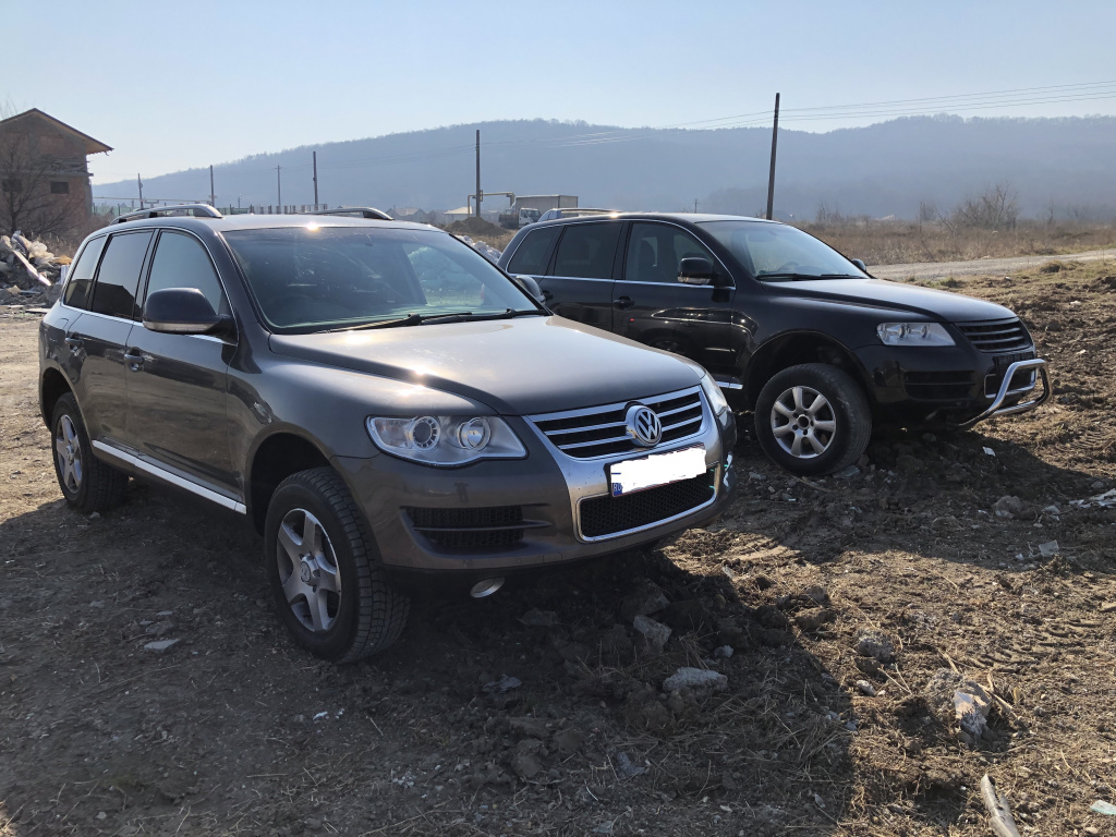 Armatura bara spate Volkswagen Touareg 7L 2008 JEEP 2967