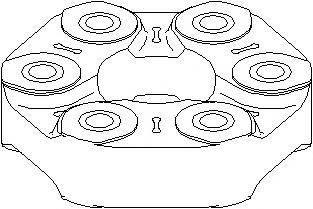 Articulatie, cardan BMW 5 limuzina (E60), BMW 5 Touring (E61), BMW 6 (E63) - TOPRAN 501 700