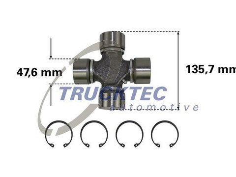 Articulatie, cardan TRUCKTEC AUTOMOTIVE 05.34.008