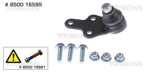 Articulatie sarcina/ghidare TRISCAN 850016595 se potriveste la FORD GRAND C-MAX (DXA/CB7, DXA/CEU) 2010 2011 2012 2013 2014 2015 2016 2017 2018 2019