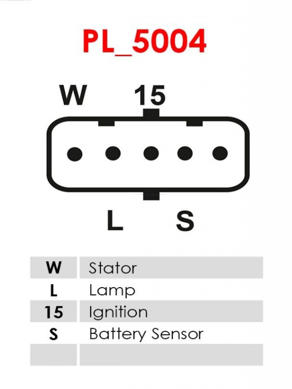 AS-PL Regulator, alternator ARE9134S