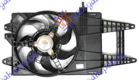 Asambleul ventilatorului de racire 1,4 +ac/ pentru Lancia Musa 2003, 2004, 2005, 2006, 2007, 2008, 2009, 2010, 2011, 2012, 2013