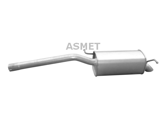 ASMET Toba esapament finala 03.077 la masina VW CADDY IV microbus (Saab, SAJ) CAYD 1598cc 102cp 75kW 2015 2016 2017 2018 2019 2020