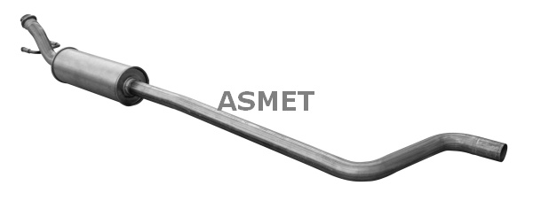 ASMET Toba esapament intermediara 09.113 model PEUGEOT 5008 (0U_, 0E_) EP6; 5FS (EP6C); 5FW (EP6) 1598cc 120cp 88kW 2009 2010 2011 2012 2013 2014 2015 2016 2017