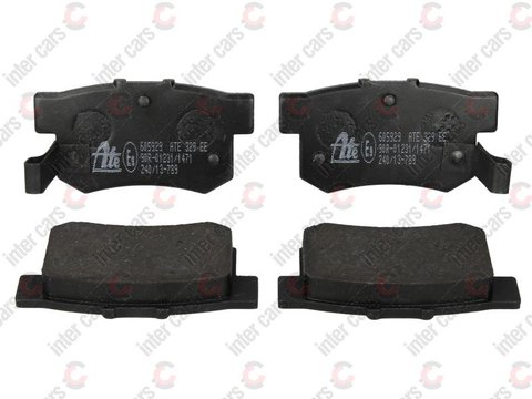 Ate set placute frana spate pt fiat sedici,honda accord,civic,prelude