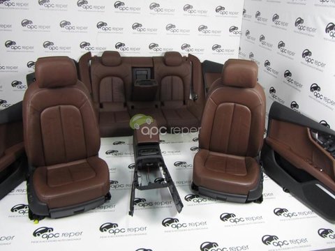 Audi A7 4G Interior Complet Piele Brown Original Scaune Piele