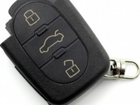 Audi - carcasa cheie cu 3 butoane baterie 1616