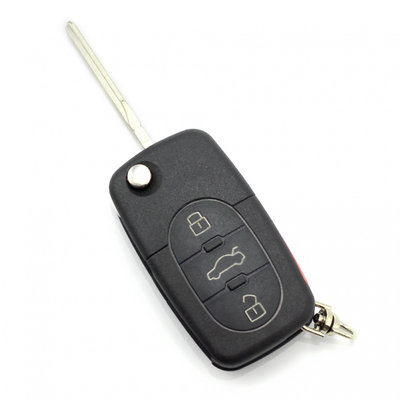 Audi - carcasa cheie tip briceag cu 3 1 butoane bu