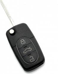 Audi - Carcasa cheie tip briceag cu 3 butoane - ba