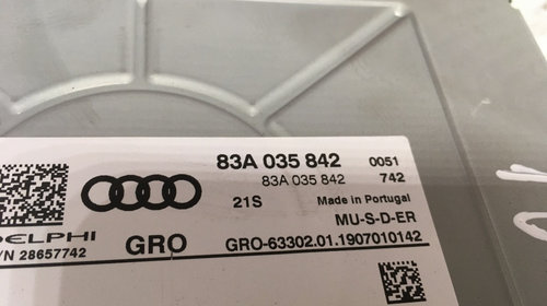 Audi Multimedia cod: 83a035842