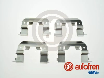 AUTOFREN SEINSA Set accesorii, placute frana D42871A montare punte fata se potriveste la HYUNDAI SANTA FE I (SM) 2003 2004 2005 2006