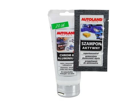 Autoland pasta speciala pt curatat si lustruit elemente cromate 150g