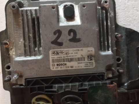 [ AV21-12A650-RE ] Calculator motor / ECU Ford Mondeo Mk4 2007 2.2 diesel