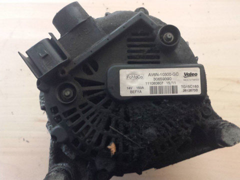 AV6N-10300-GC, alternator Valeo Ford Focus 3, 1.6 tdci, T1DA, T1DB